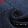 Tissu en laine en velours coupé classique pour robe